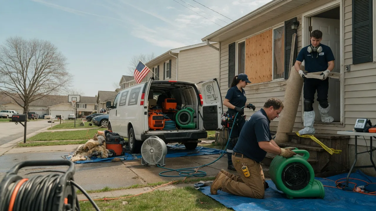 Water Damage Restoration in Springboro, OH near me